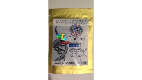 Фото 2 - Clomibol (кломіфен) 50mg/50tabs