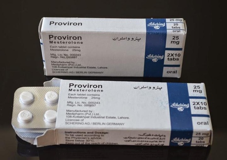 Фото 2 - Proviron Shering 20x25mg