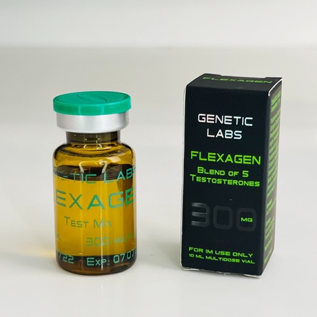 Фото 2 - Flexagen Genetic (Микс тестостеронов Флексаген) 300мг 10мл