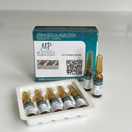 Фото 2 - Станозолол инъекционный масло Магнус (Stanozolol injectable oil Magnus) 50мг 1мл (ампулы)