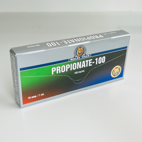 Фото 2 - Тестостерон пропионат Малай Тайгер (Testosterone Propionate Malay Tiger) 100мг 10мл