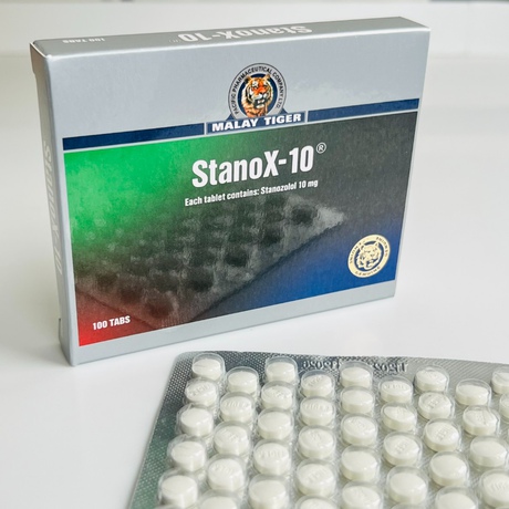 Фото 2 - Станозолол Малай Тайгер (Stanozolol Malay Tiger) 10мг 50т