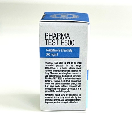 Фото 4 - Тестостерон Энантат Фармаком (Pharma Test E500 Pharmacom) 500мг 10мл