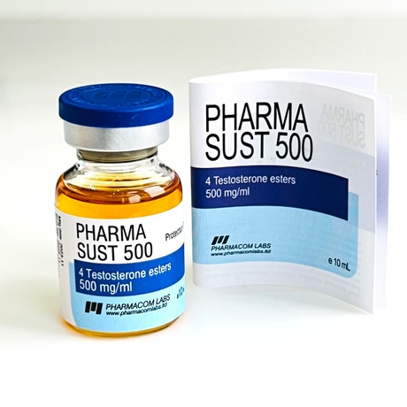 Фото 2 - Сустанон Фармаком (Pharma Sust 500 Pharmacom Lbs) 500мг 10мл