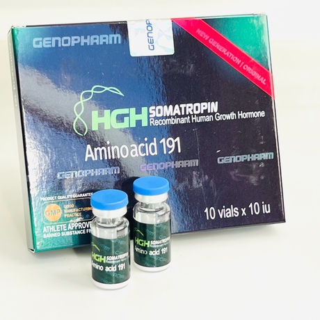 Фото 2 - Genopharm HGH Somatropin (Соматропин Генофарм) 10фл 10ME