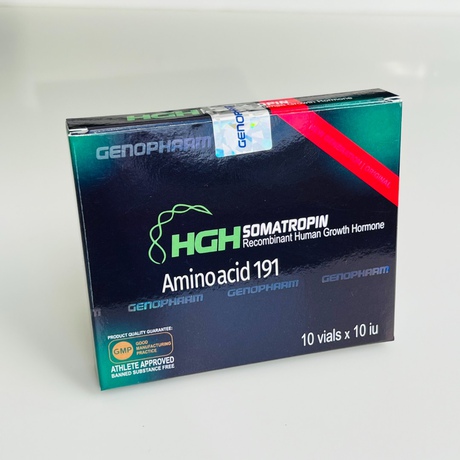 Фото 3 - Genopharm HGH Somatropin (Соматропин Генофарм) 10фл 10ME